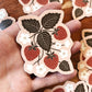 Strawberry Patch Vinyl Sticker