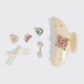 Pretty Pearl Curved Claw Clip 7pc Set