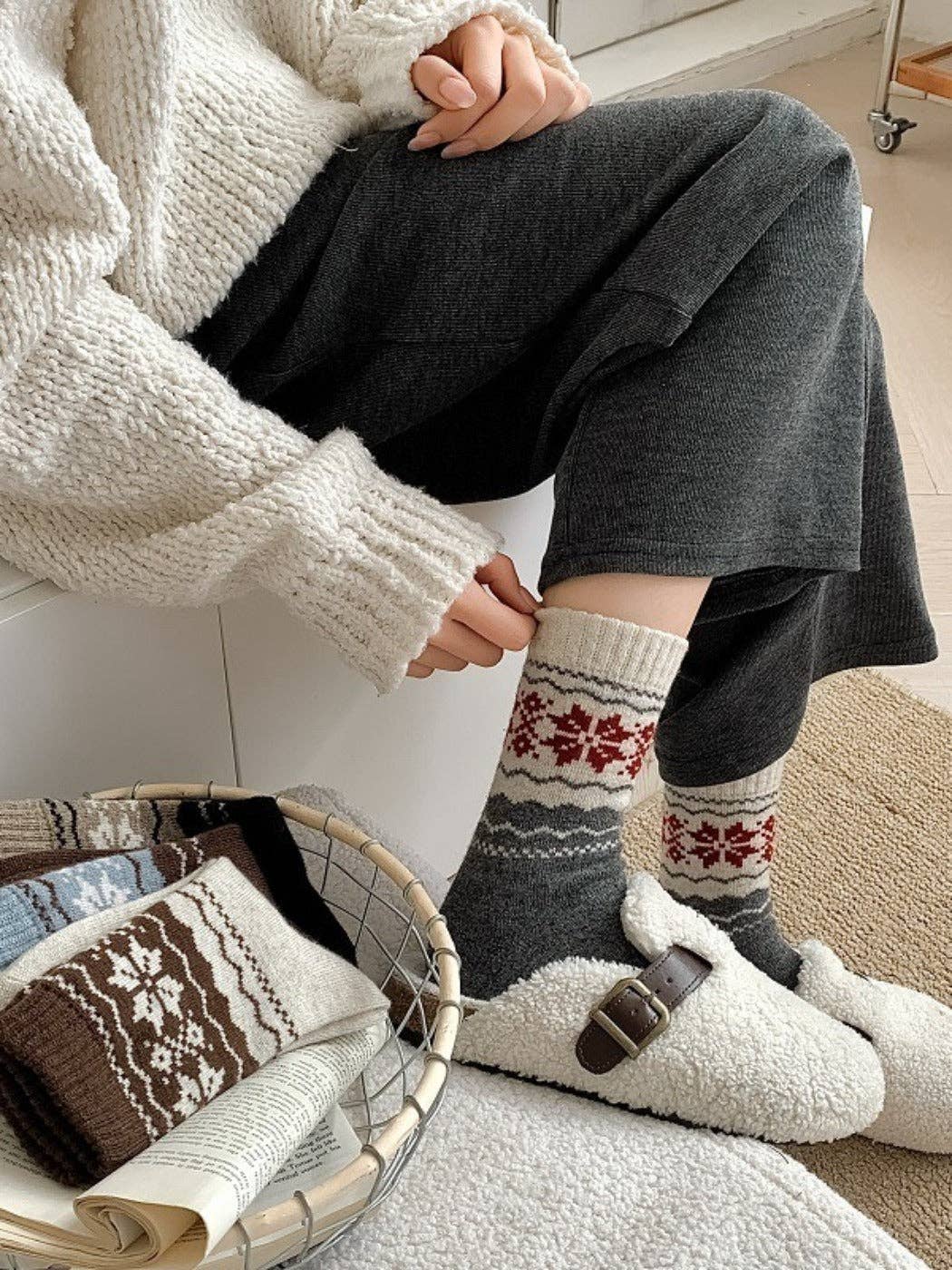 Let it Snow! Cozy Socks