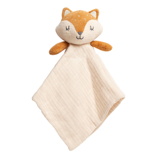 Fuzzy Fox Cotton Snuggle Blanket