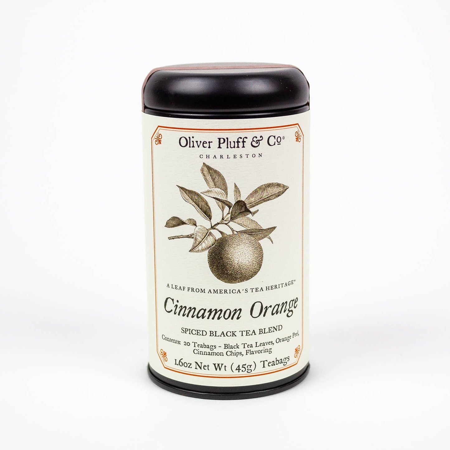 Cinnamon Orange Spice Tea Tin