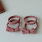 Candy Cane Chic Hair Ties