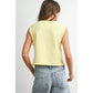 Sweet Honey Tie-Front Vest
