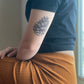 Nature Temporary Tattoo - Pinecone