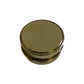 Polished Brass Round Box