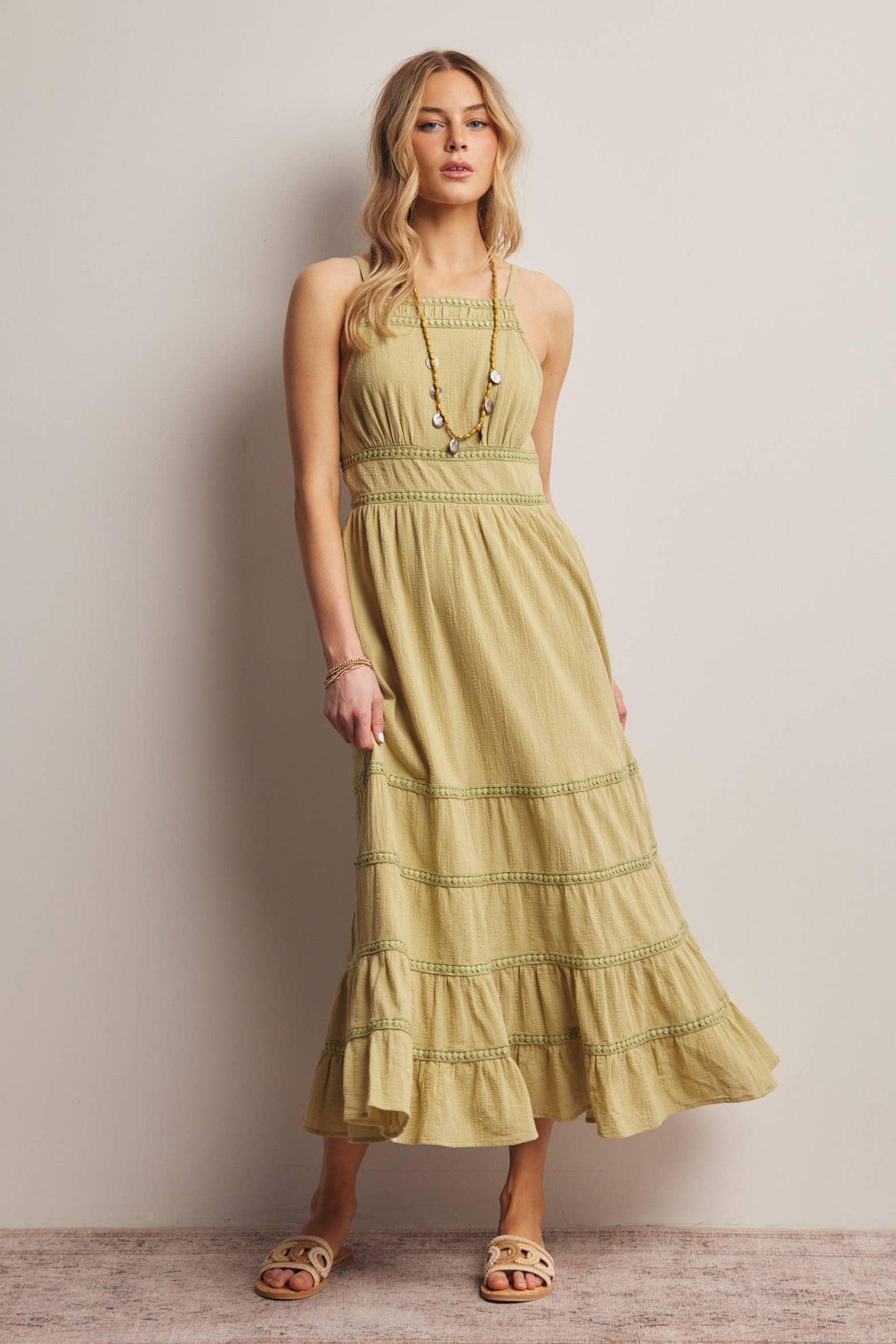 Leah Tiered Maxi Dress