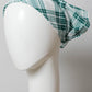 Plaid Triangle Head Scarf
