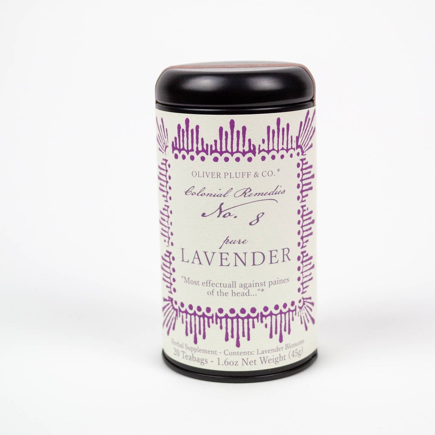 Pure Lavender Tea Tin