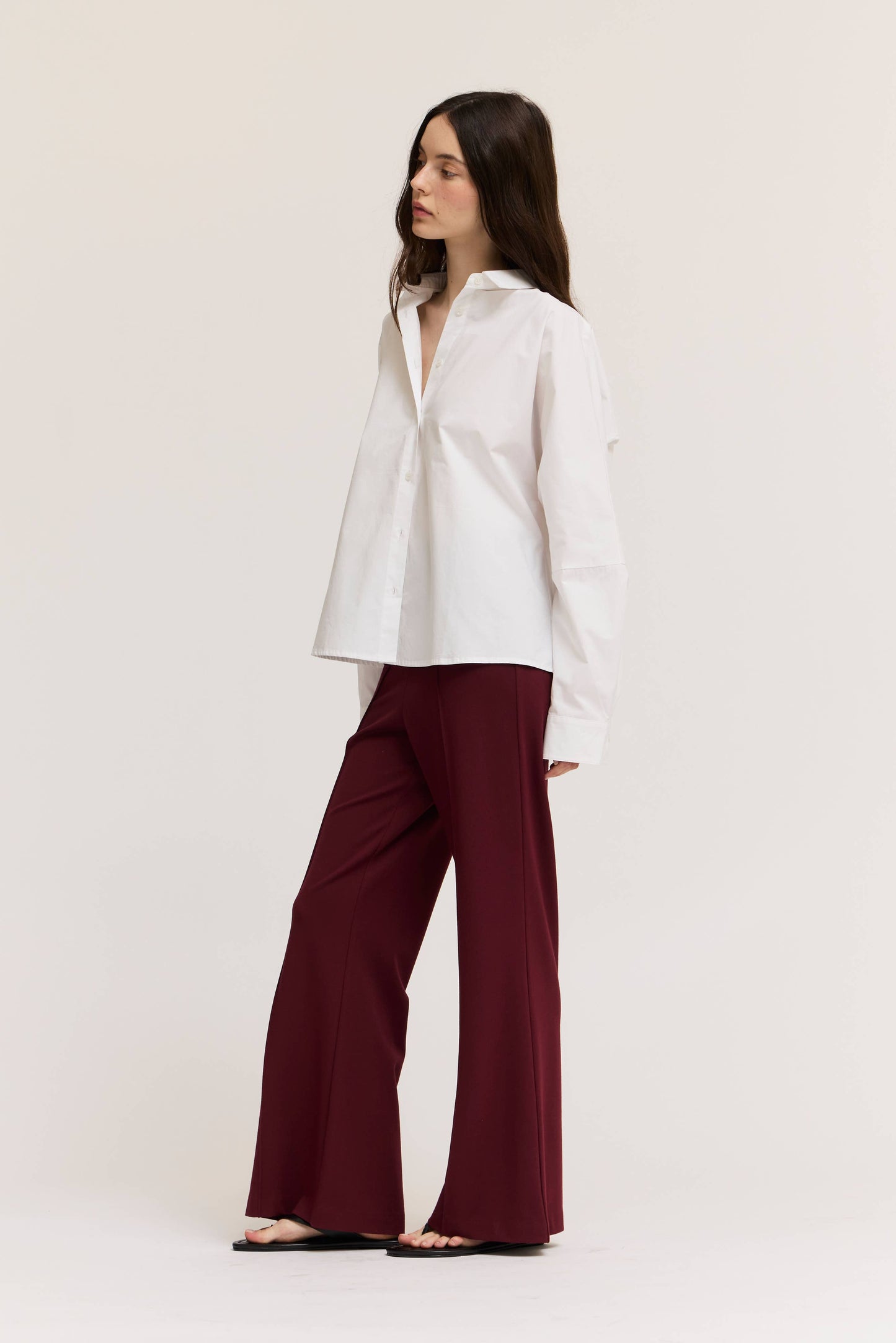 Orchid Cotton Button-Down