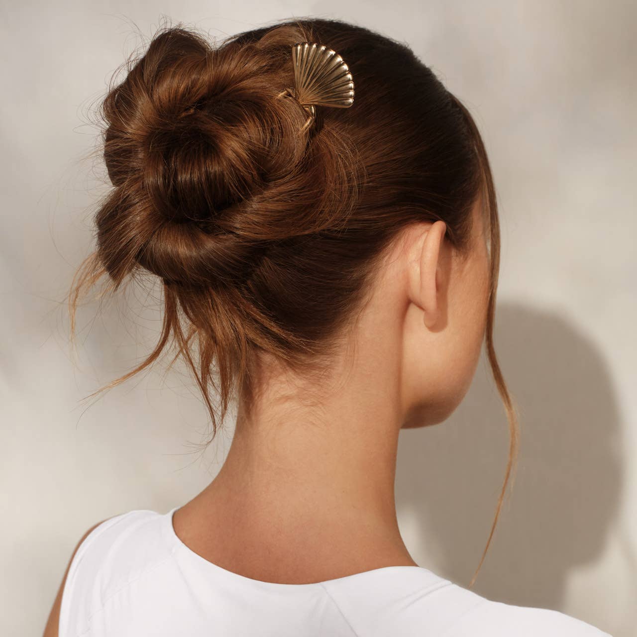 Metal Clam Shell French Hair Pin