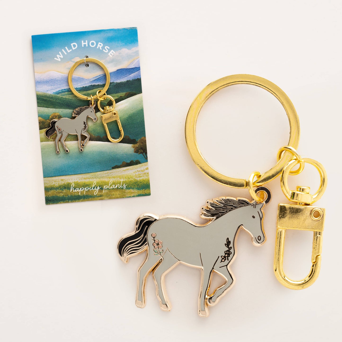 Horse Keychain & Bag Charm