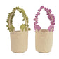Canvas Ruffle Easter Basket