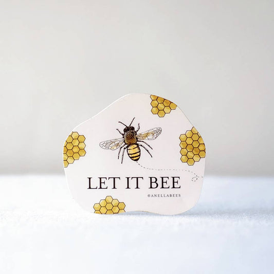 "Let it Bee" Vinyl Sticker