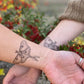 Luna Moth Temporary Tattoo