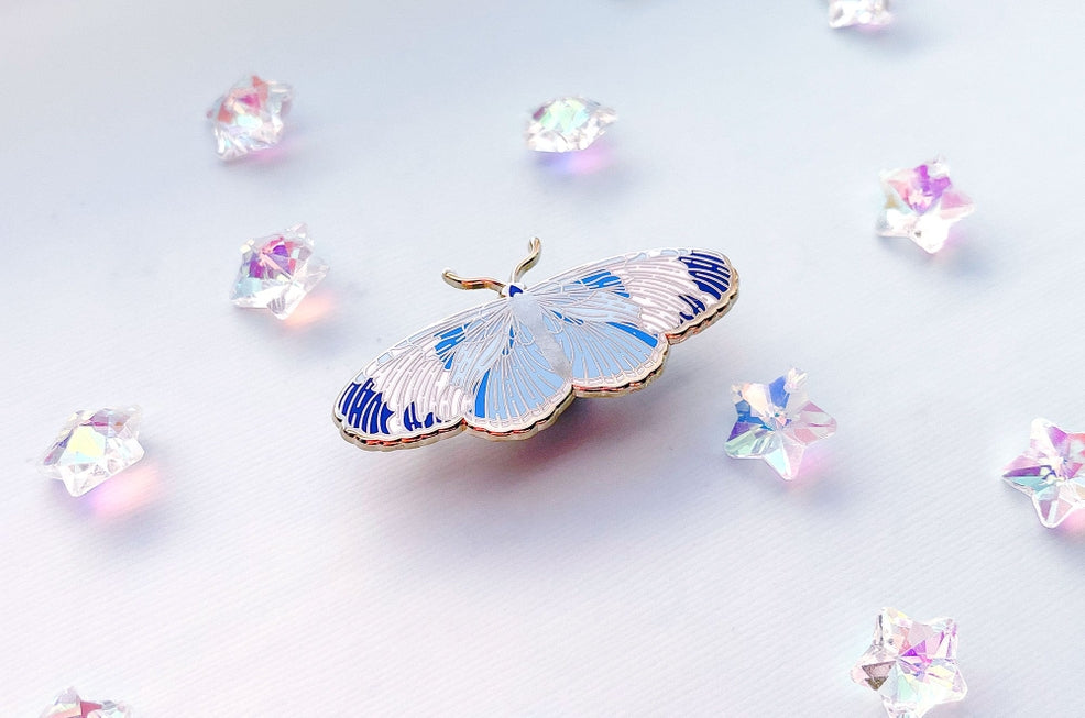 Sapho Longwing Butterfly Enamel Pin