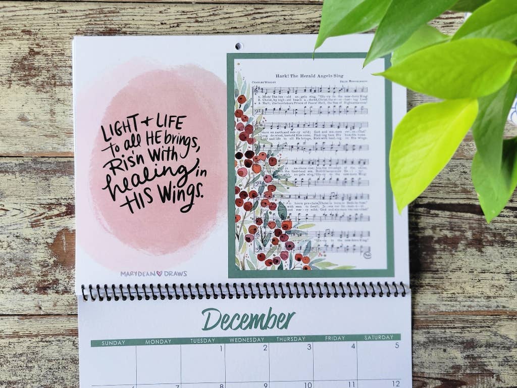 2026 Hymn Calendar: A Year of Praise and Encouragement