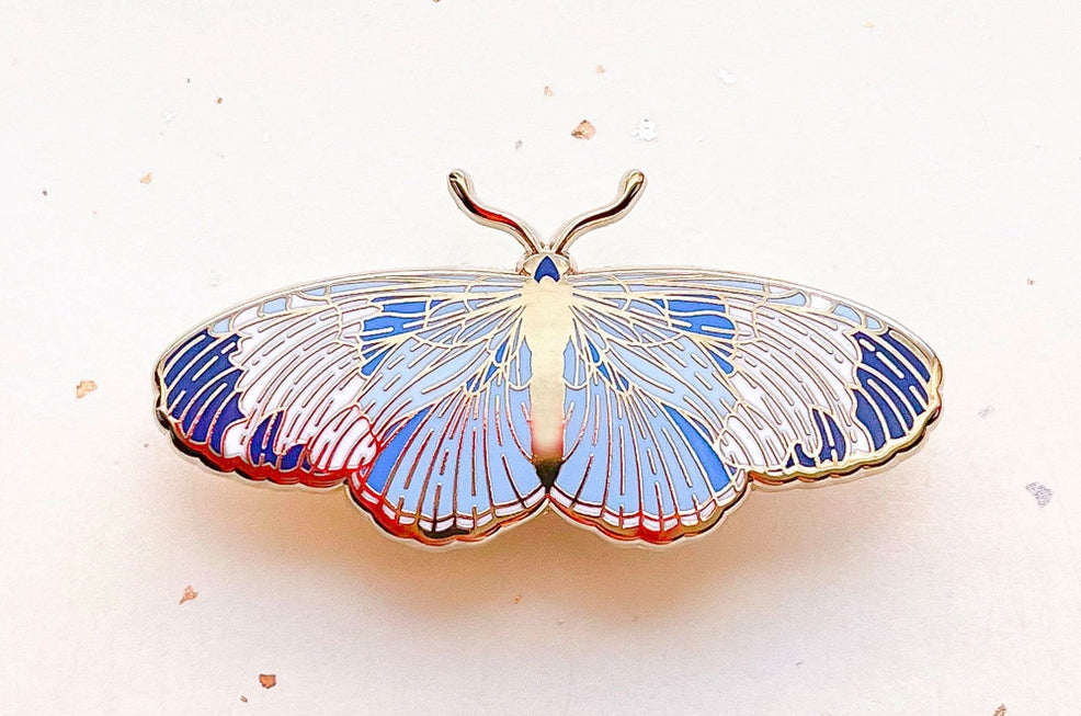 Sapho Longwing Butterfly Enamel Pin