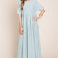 Feelin' Breezy T-Shirt Maxi Dress - Mint