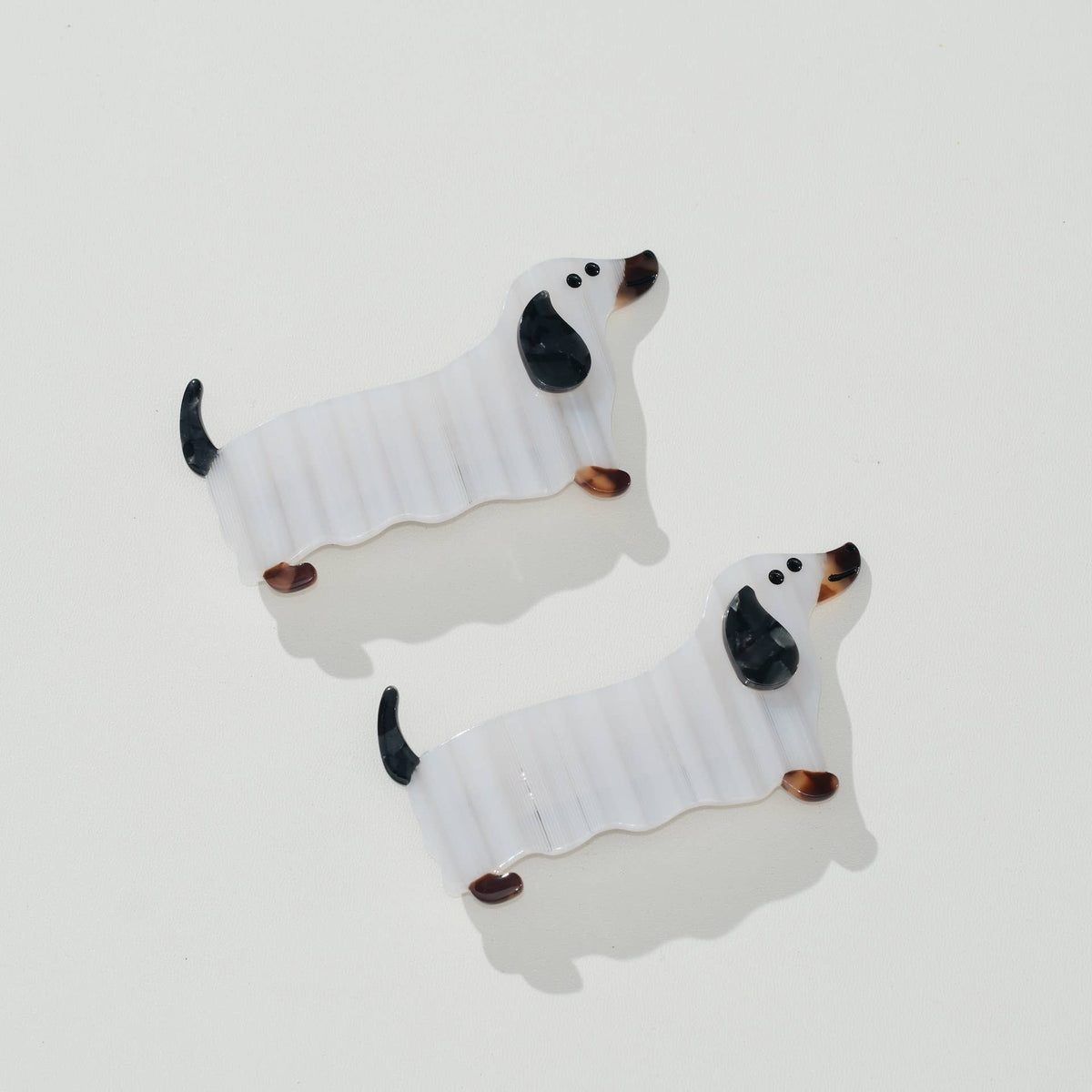 Dachshund Ghost French Hair Clip