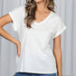 Brianna Embroidery Accent Knit Top
