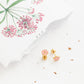 Teeny Pink Poppies Nap Earrings