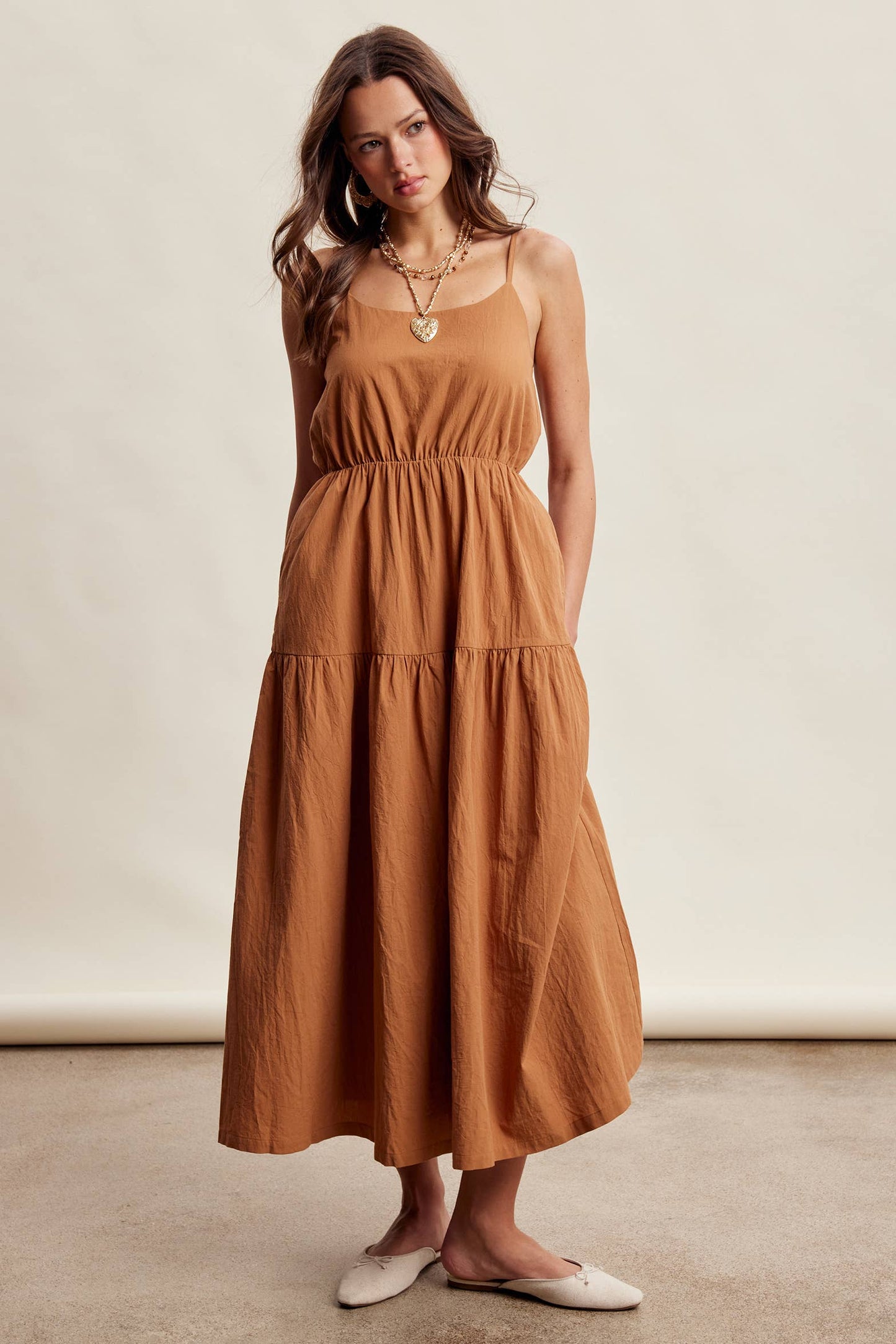 Willow Sleeveless Midi Dress