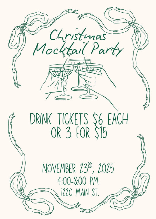 Christmas Mocktail Party - Drink Tickets