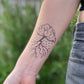 Storm Cloud Temporary Tattoo