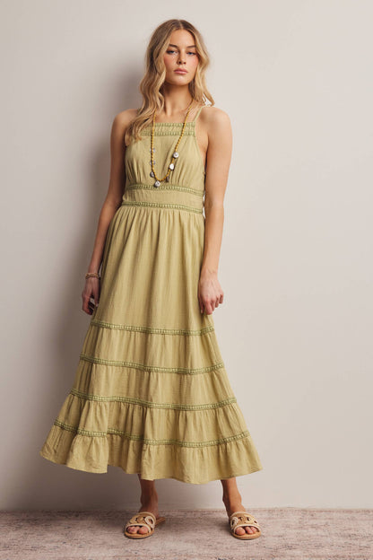Leah Tiered Maxi Dress