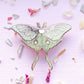 Luna Moth Enamel Pin