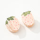 Gingham Strawberry Claw Clip