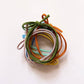 Bow Beauties Multicolor Elastic Scrunchie Set