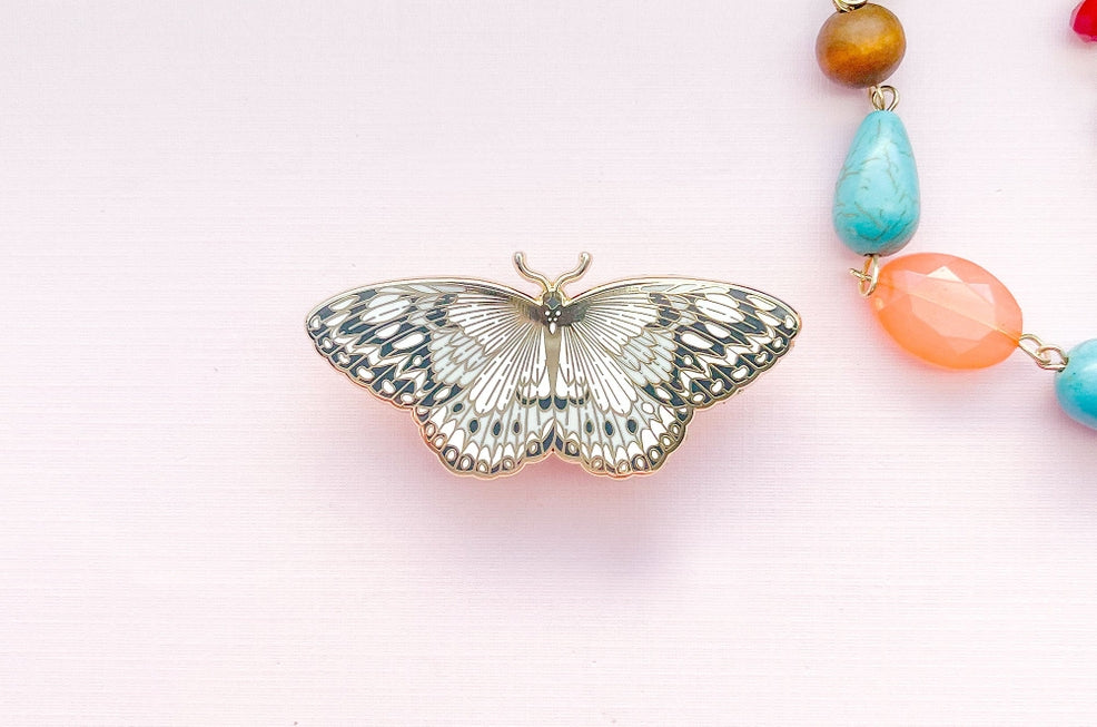 Paper Kite Butterfly Enamel Pin