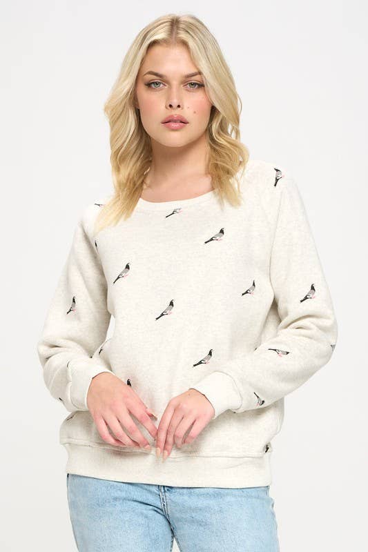Pigeon All Over Sweatshirt
