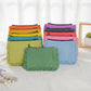 Travel Canvas Ruffle Pouch