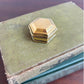 Brass Hexagon Trinket Box