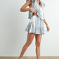 Breezy Ruffle Tie-Front Top