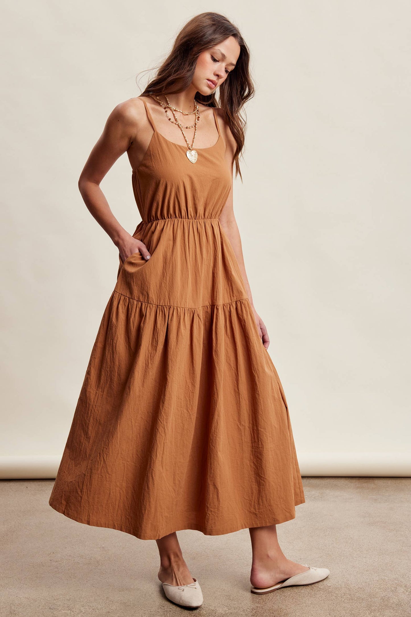 Willow Sleeveless Midi Dress