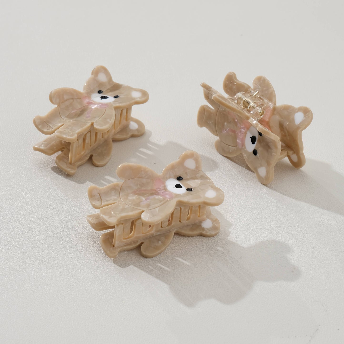 Trusty Teddy Bear Claw Clip