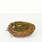 Mossy Birds' Nest Decor