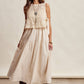Willows Embroidered Lace Vest