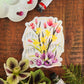 Spring Flowers Window Suncatcher Sticker