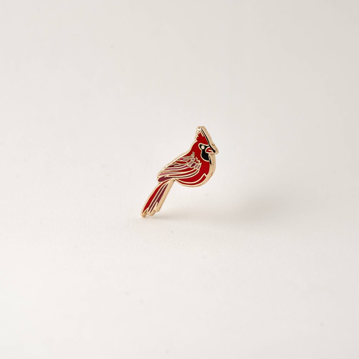 Red Cardinal Enamel Pin
