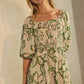 Garden Imprints Midi Dress