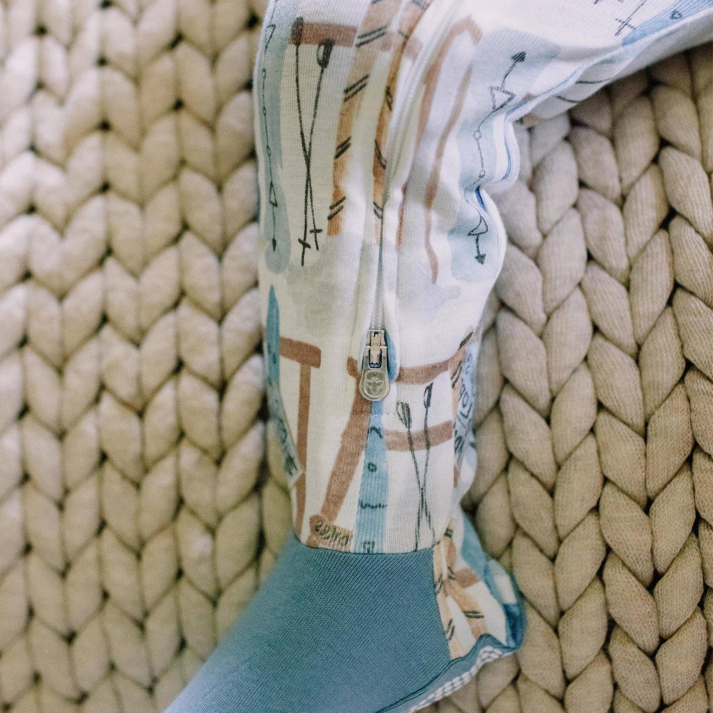 Sunrise Slopes Organic Cotton Two-Piece Pajamas