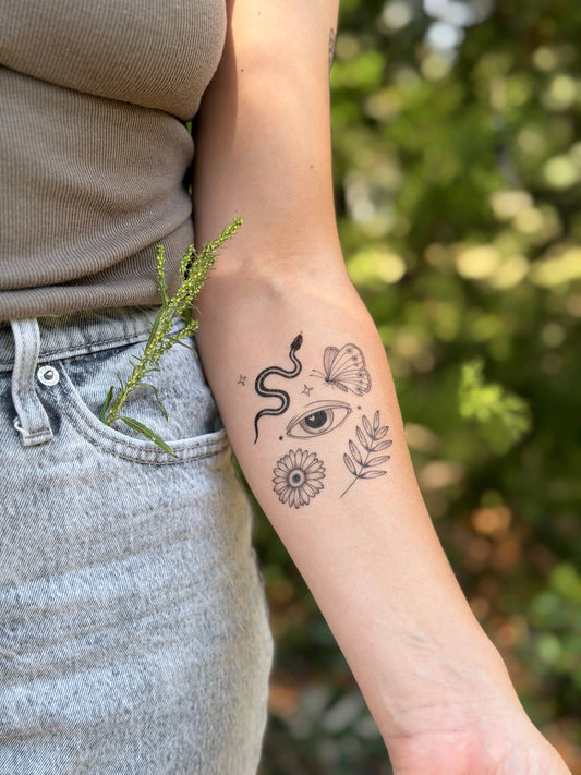 Earthly Visions Temporary Tattoo