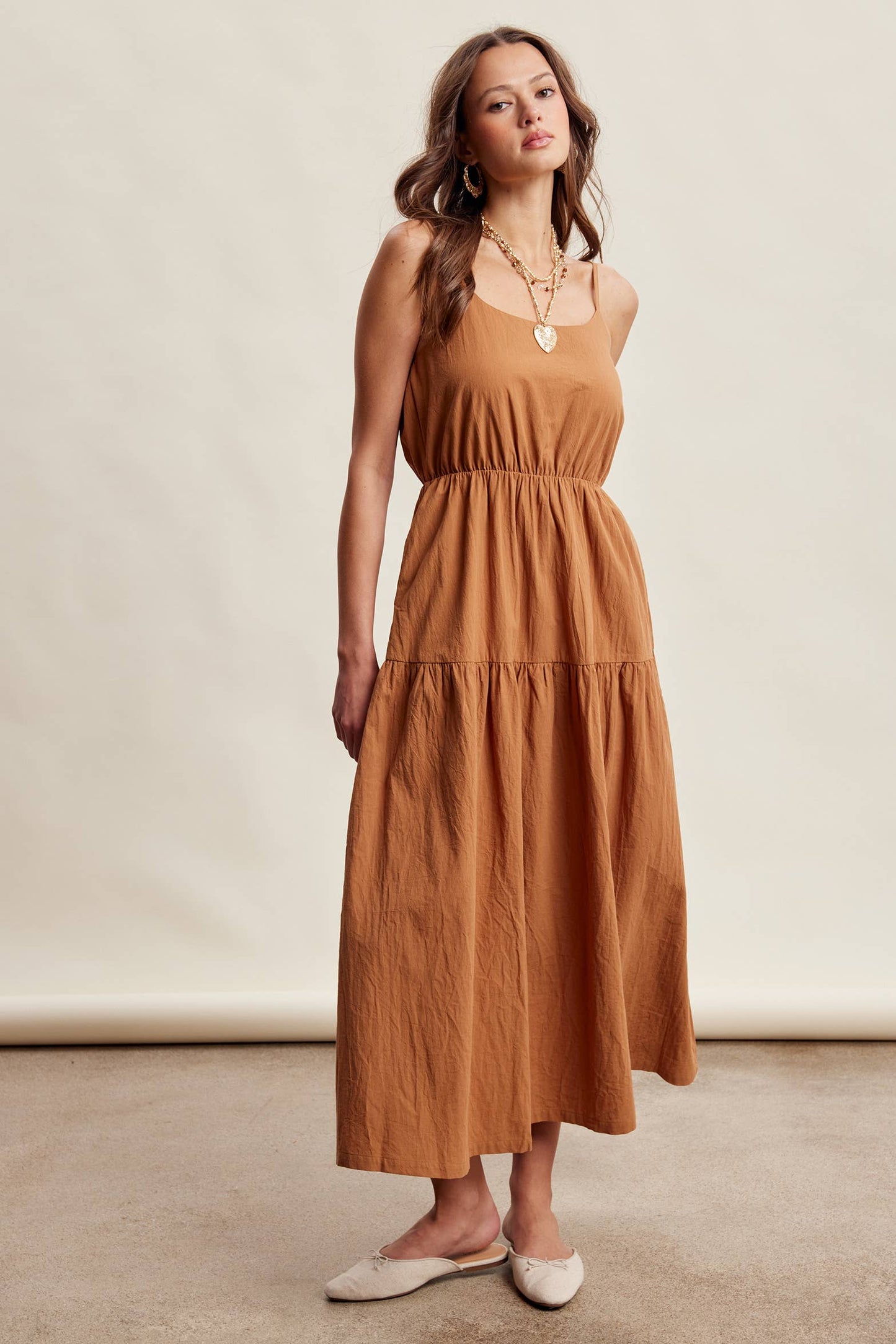 Willow Sleeveless Midi Dress
