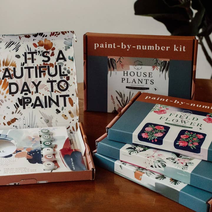 Joyeux Noel Paint-By-Number Kit