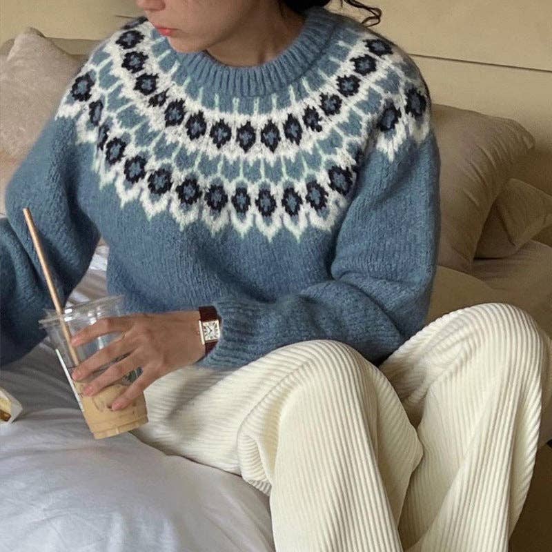 Fair, Fair Isle Pullover Sweater