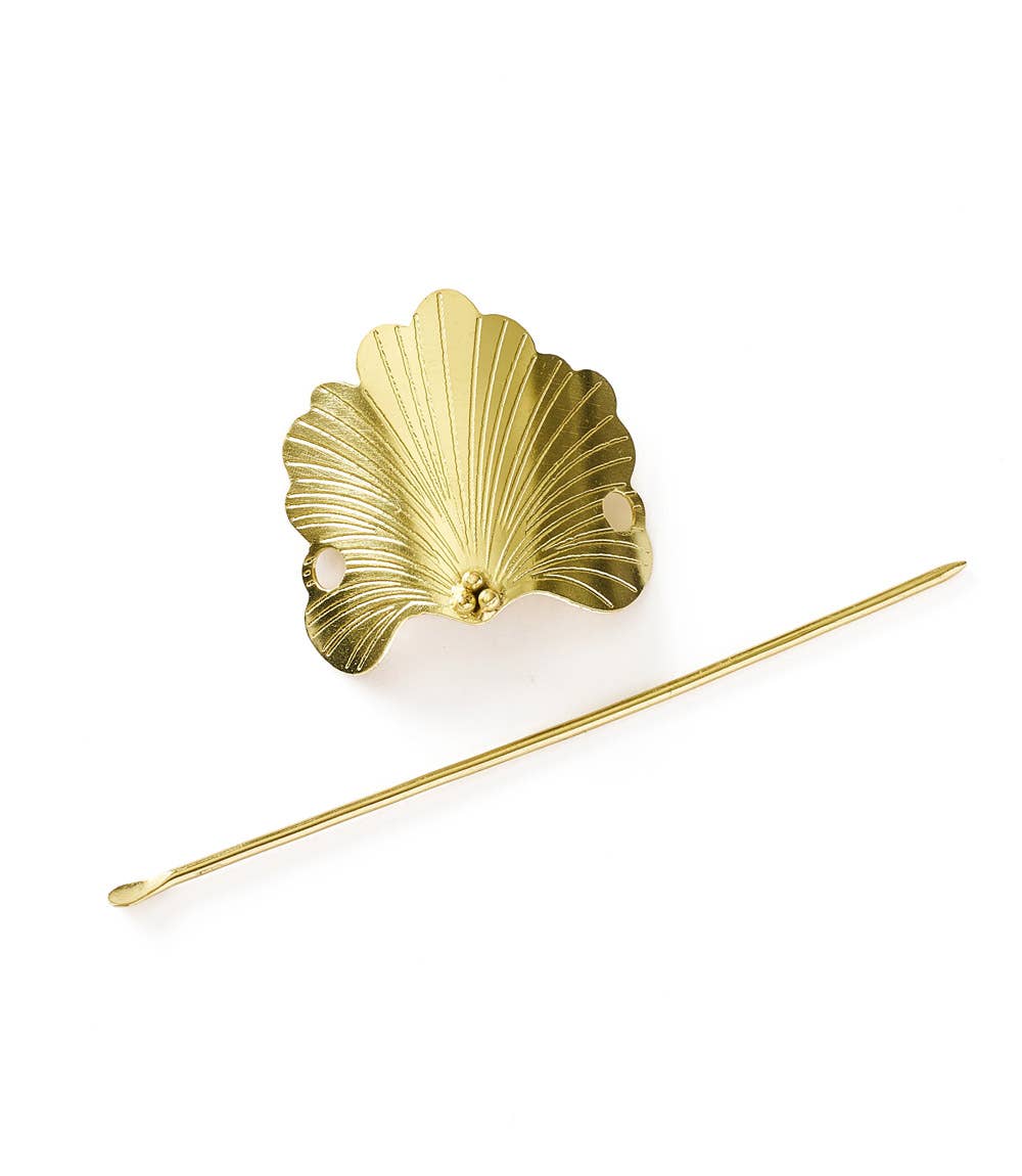 Ginkgo Leaf Hair Pin